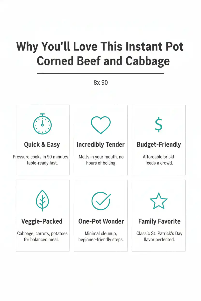 Why you'll love Instant Pot corned beef and cabbage