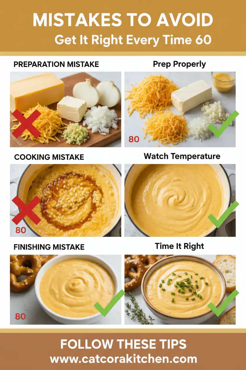 Irish beer cheese dip common mistakes