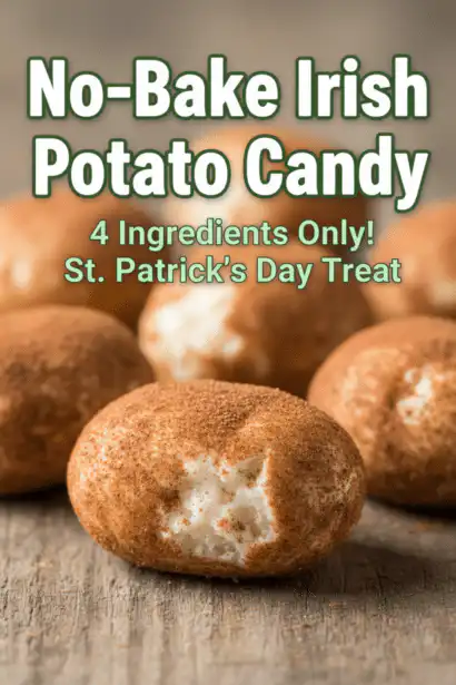 Irish potato candy no bake