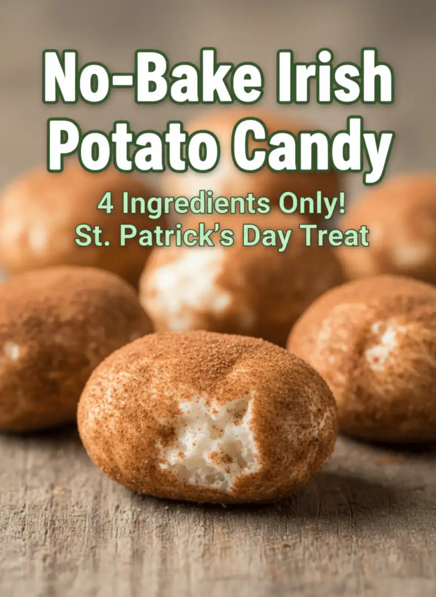 Irish potato candy no bake