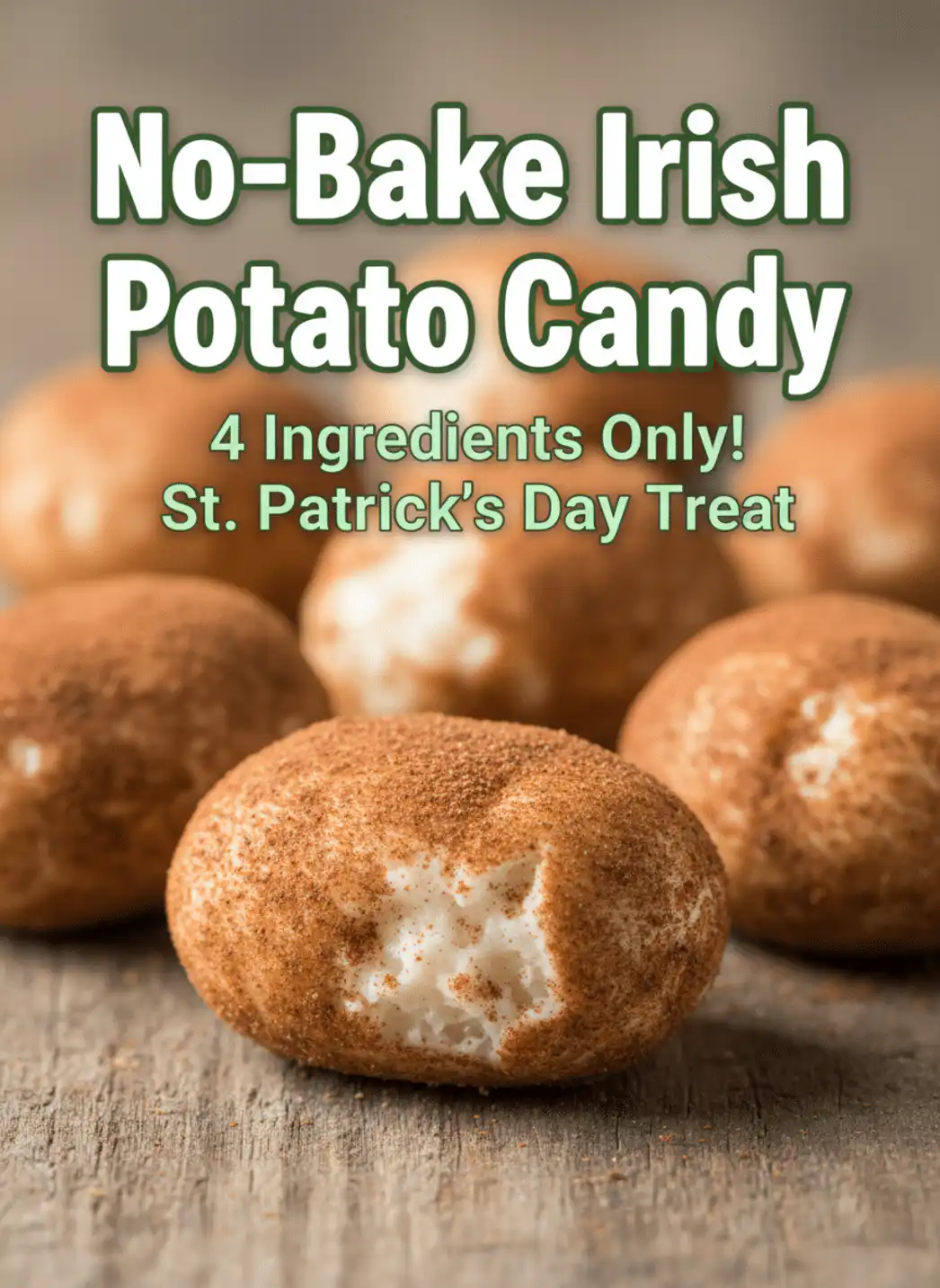 Irish Potato Candy No Bake