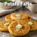 Irish potato farls classic breakfast