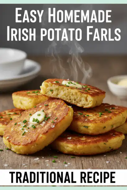 Irish potato farls homemade