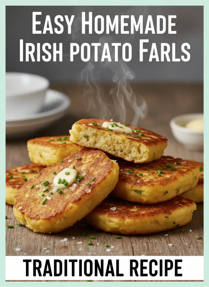 Irish potato farls homemade