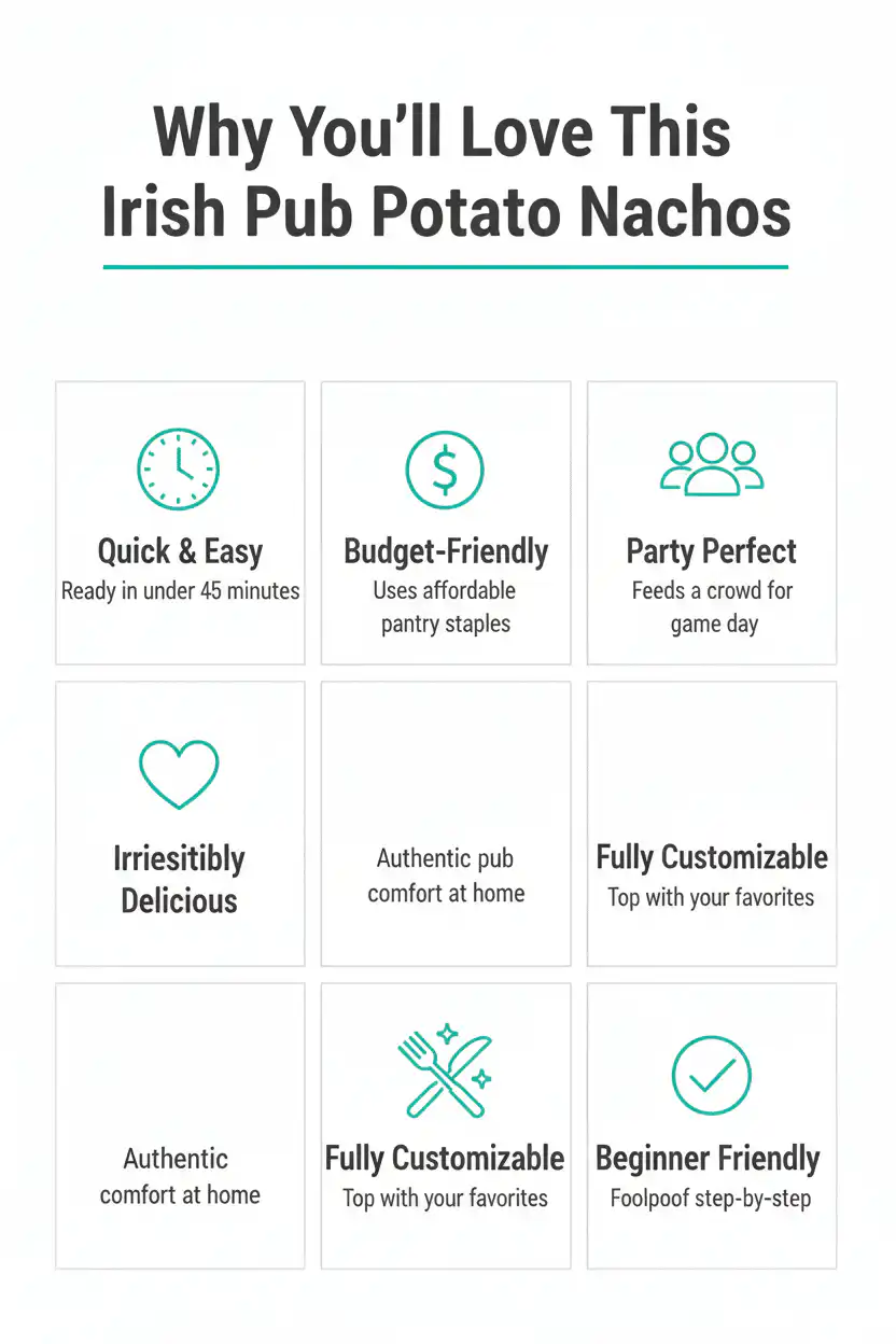 Why you'll love Irish pub potato nachos