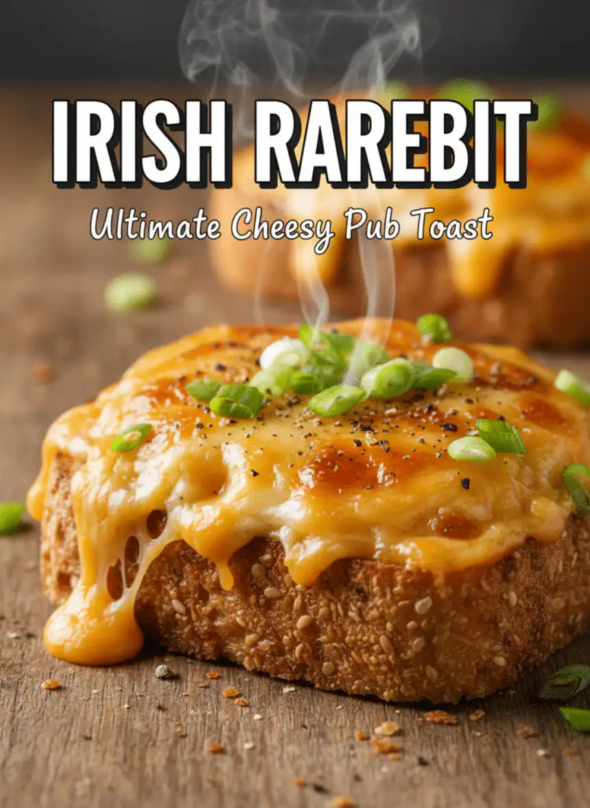 Irish rarebit cheesy toast
