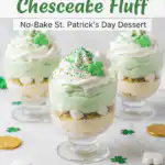 Shamrock Cheesecake Fluff