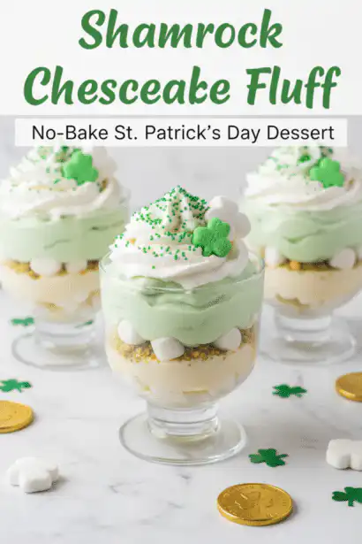 Shamrock Cheesecake Fluff