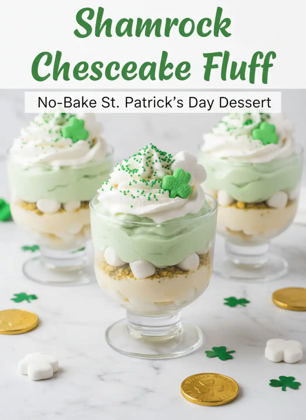 Shamrock Cheesecake Fluff