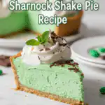 Shamrock Shake Pie no bake