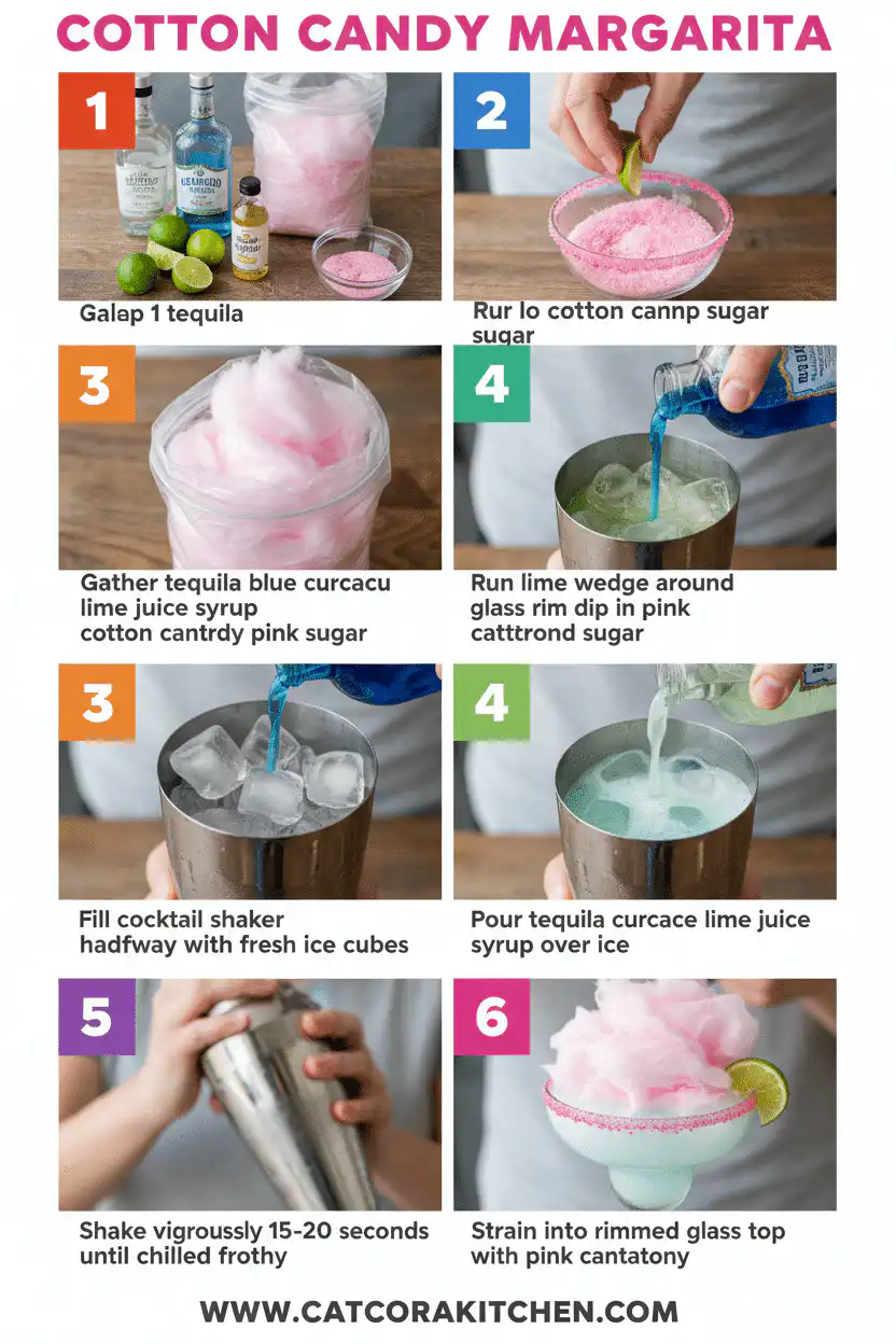 Cotton candy margarita How to Make 