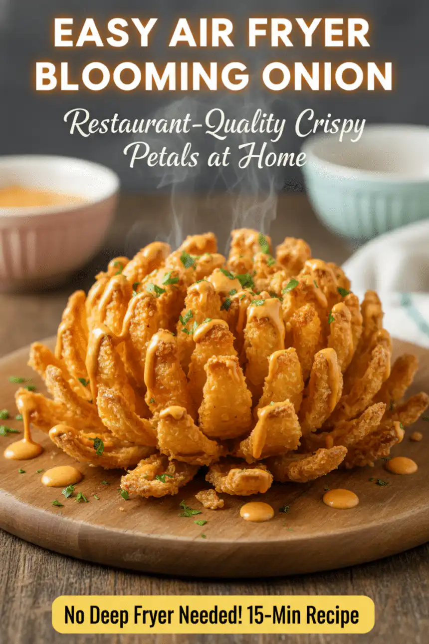 air fryer blooming onion