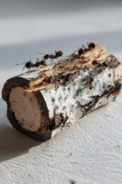ants on a log