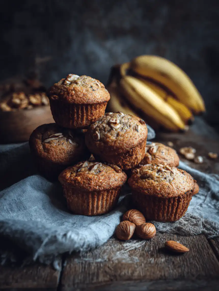 banana nut muffins
