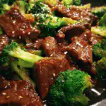 beef and broccoli stir fry