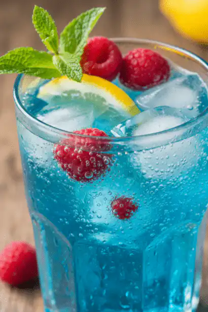 blue raspberry lemonade