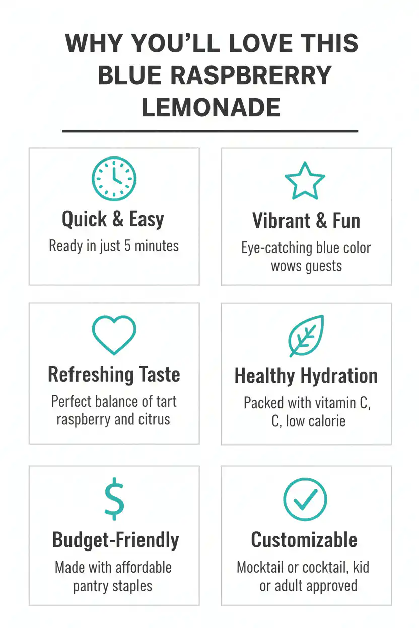 Why you'll love blue raspberry lemonade
