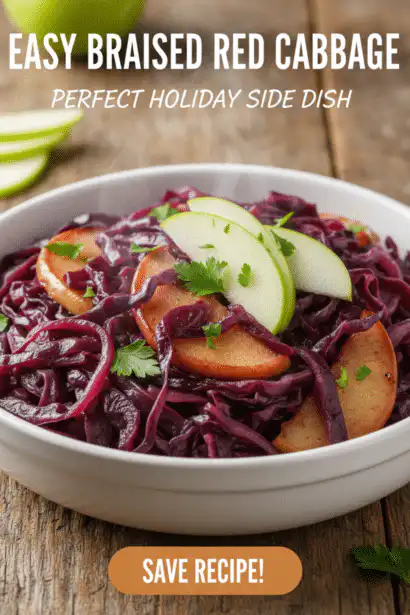 braised red cabbage