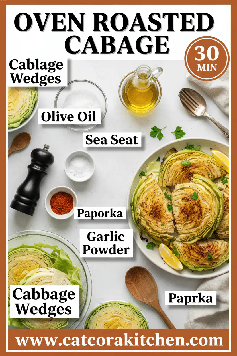 Cabbage in the oven ingredients