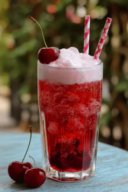 cherry vanilla cream soda