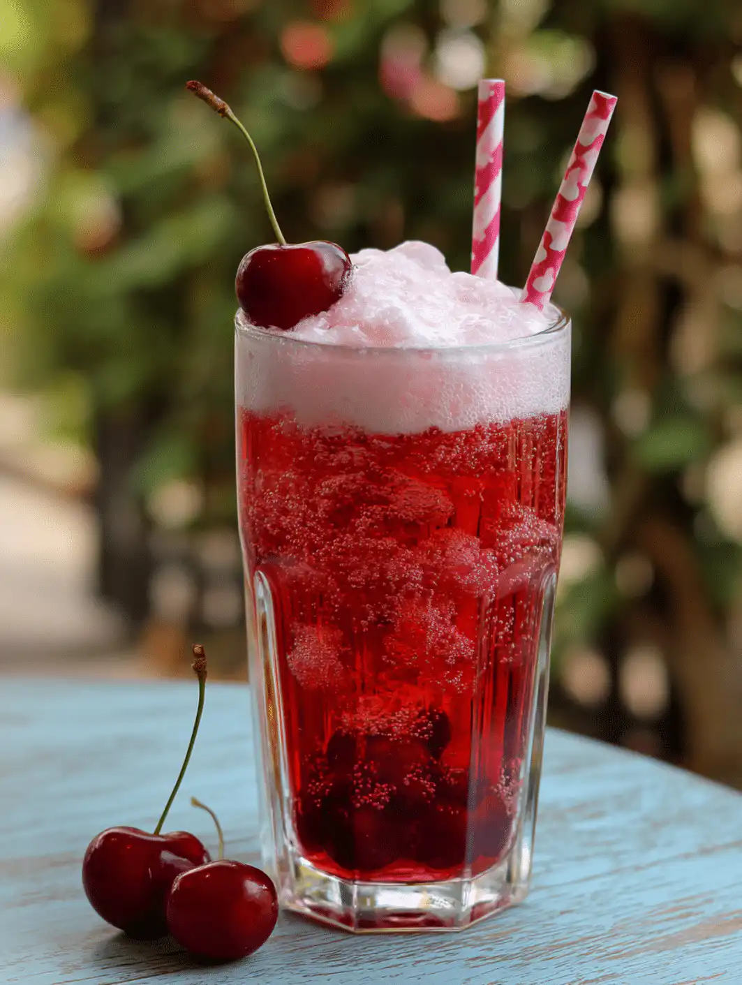 cherry vanilla cream soda