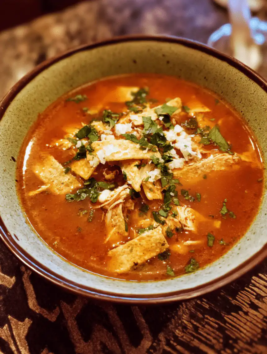 chicken tortilla soup