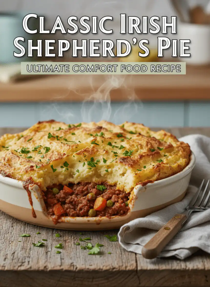 classic Irish Shepherd's Pie