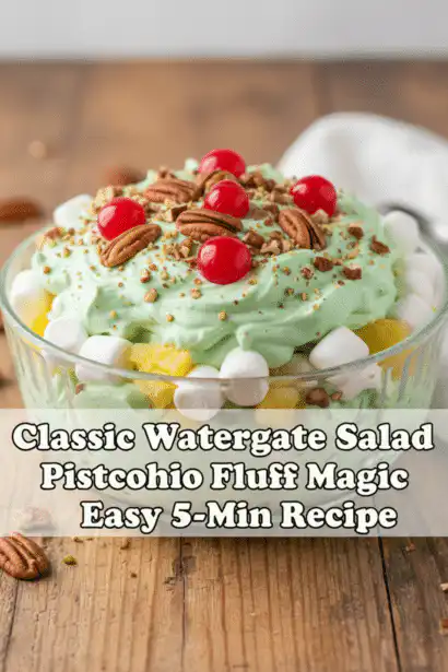 classic Watergate Salad green fluff