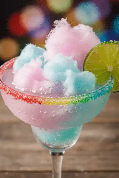 cotton candy margarita