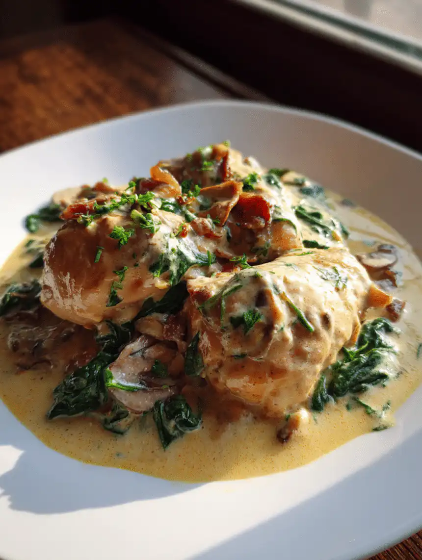 creamy Tuscan chicken