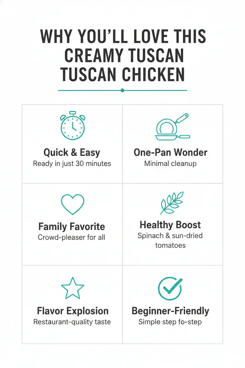 Why you'll love creamy Tuscan chicken
