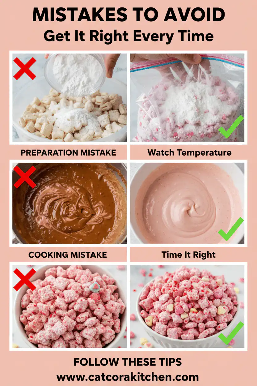 Cupid puppy chow common mistakes