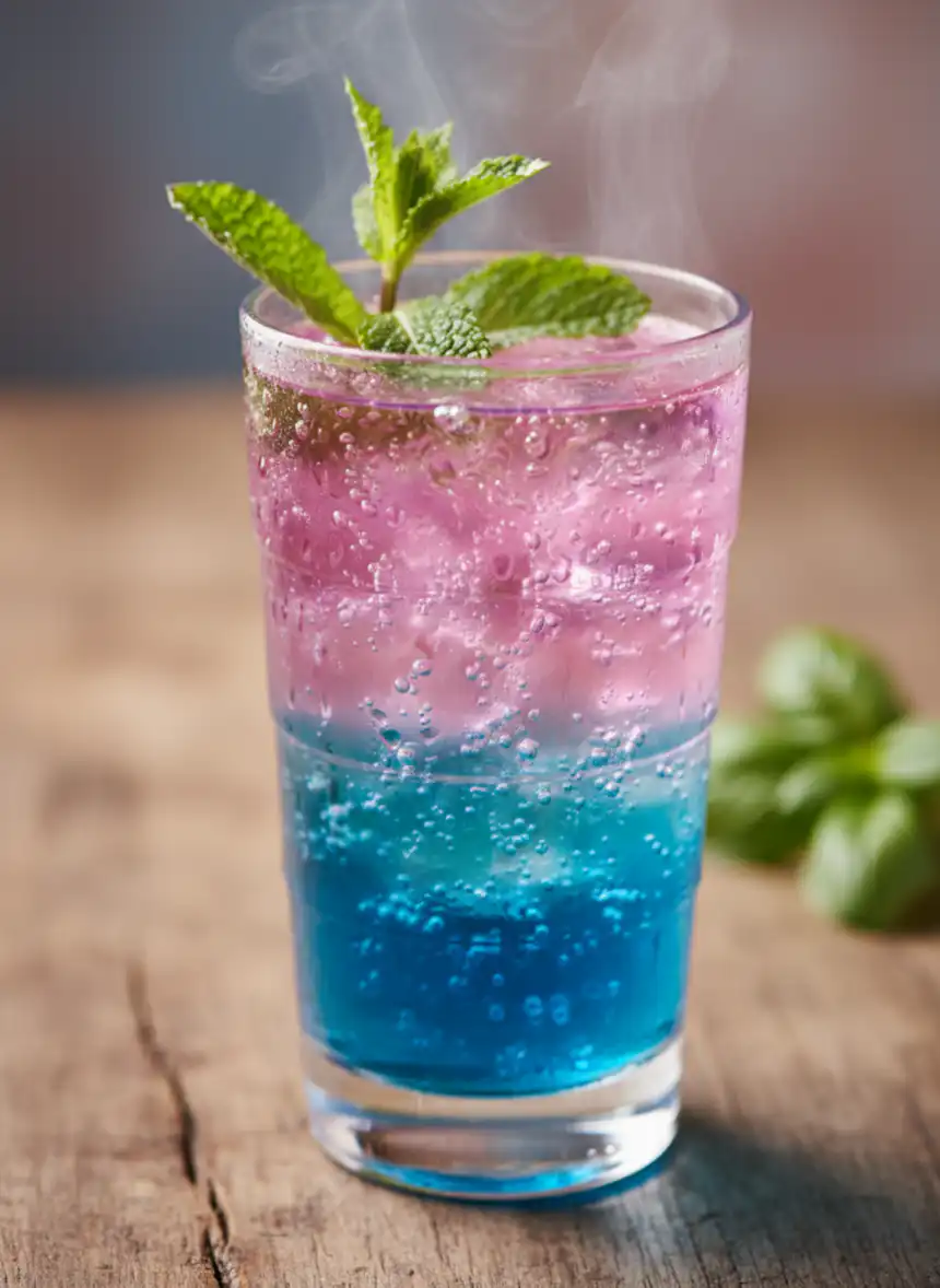 electric flamingo drink