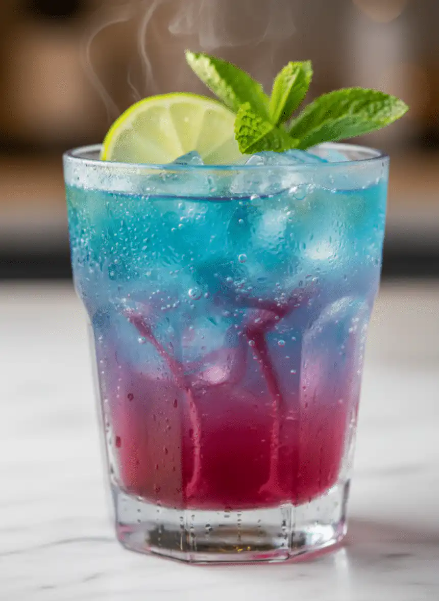 electric flamingo drink