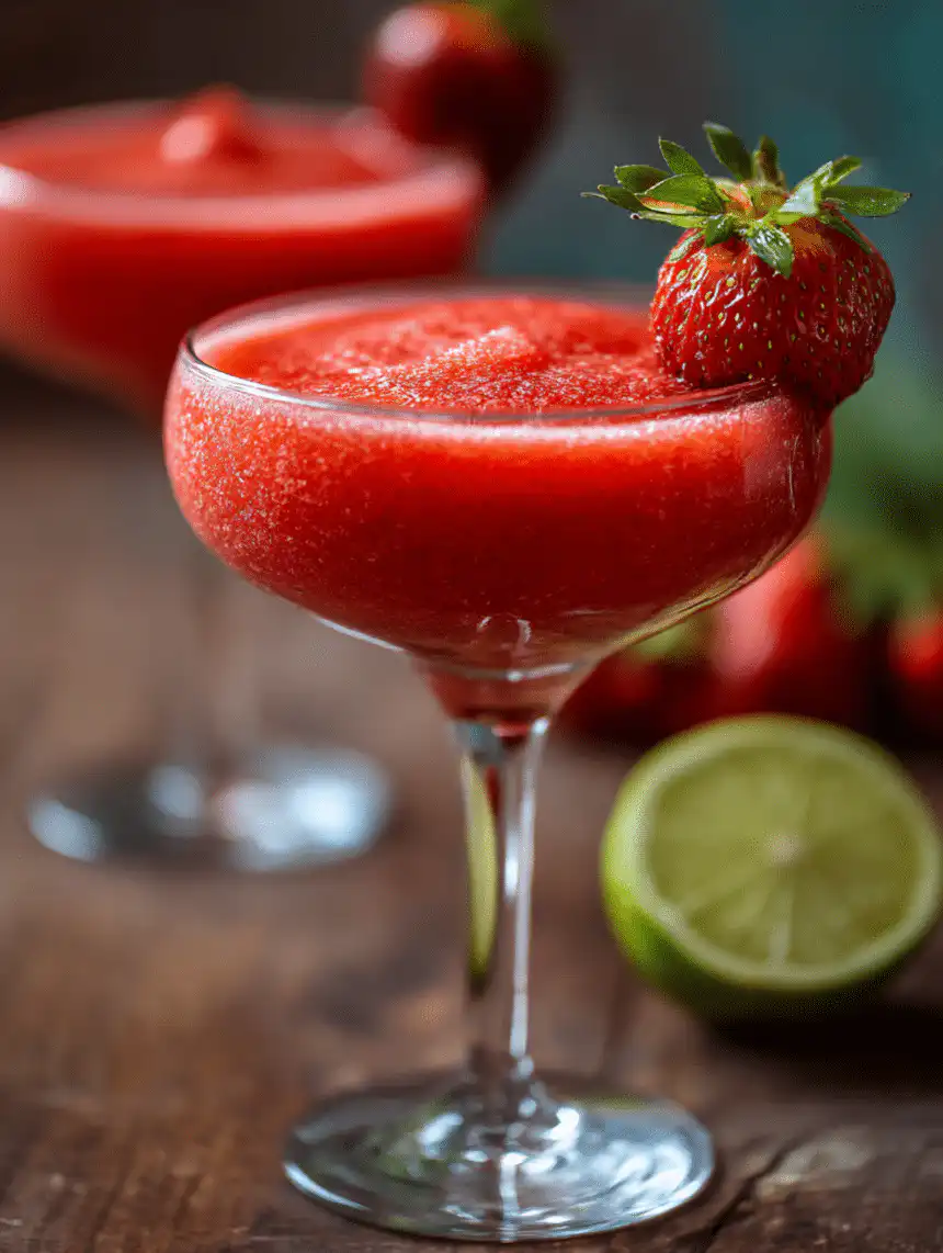 frozen strawberry daiquiri