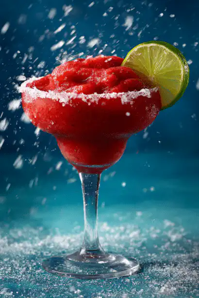 frozen strawberry margarita
