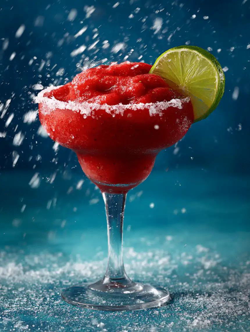 frozen strawberry margarita