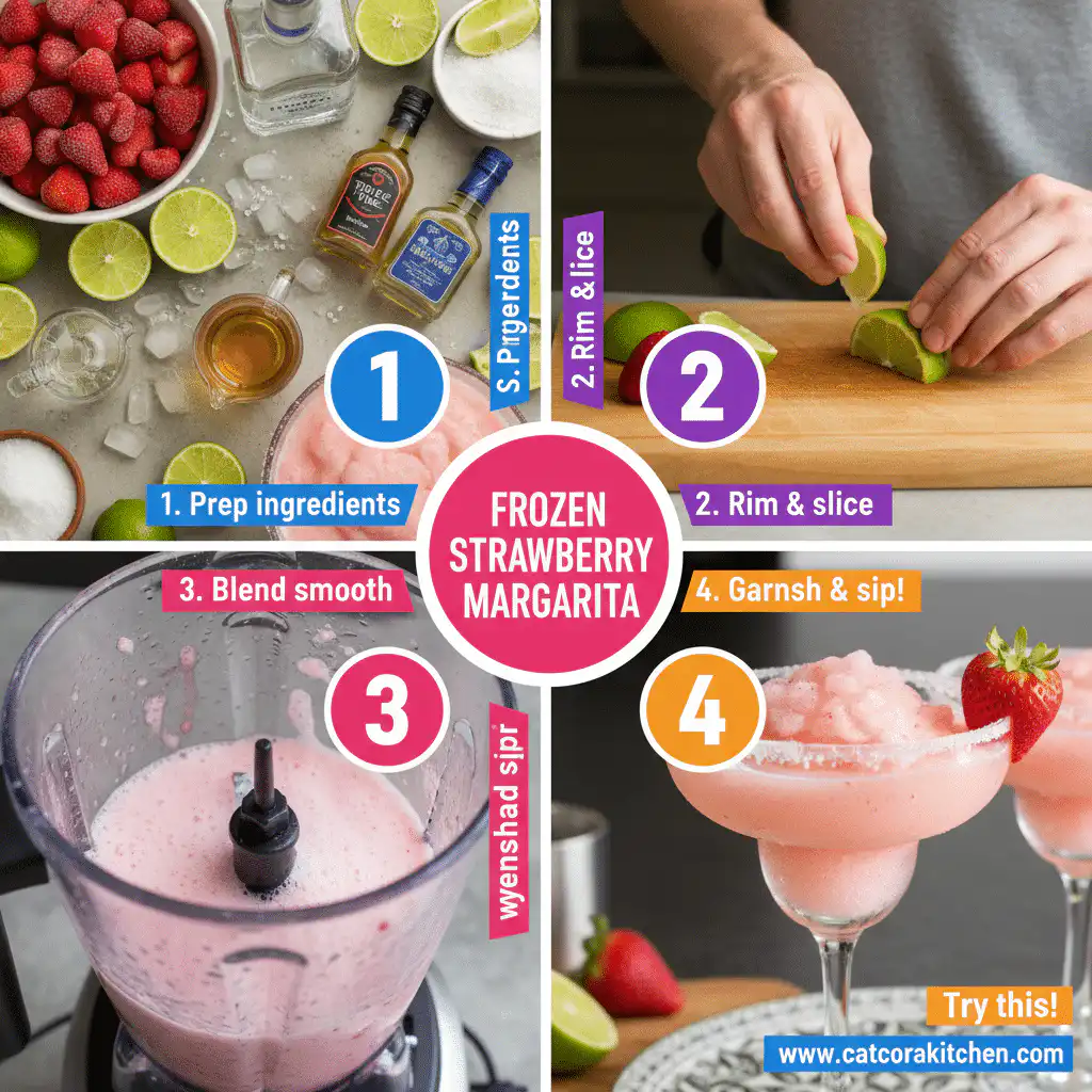 card recipe ingredients and instructions frozen strawberry margarita