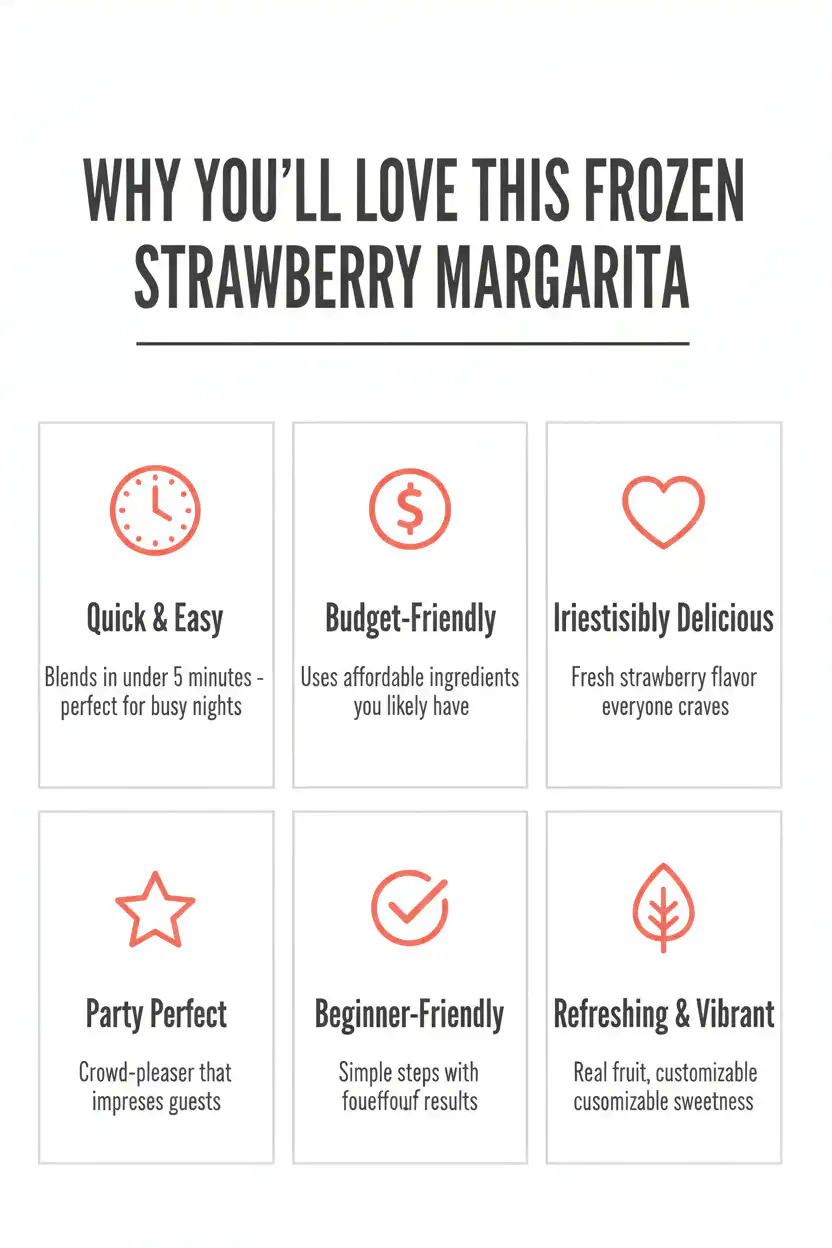 Why you'll love frozen strawberry margarita