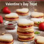 heart sandwich cookies