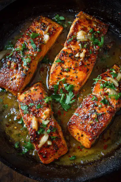 honey garlic salmon