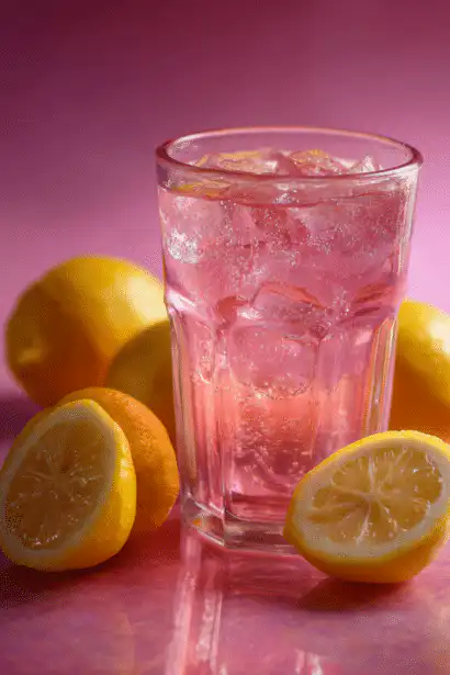 honey lemon pink soda