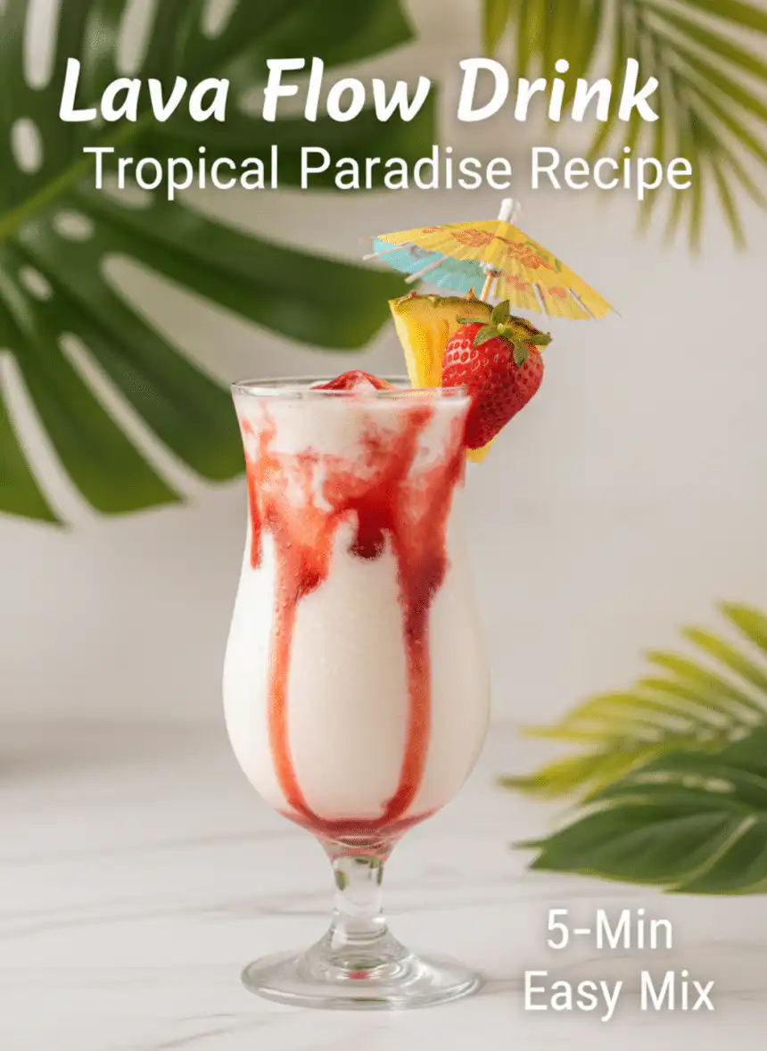 lava flow drink recipe