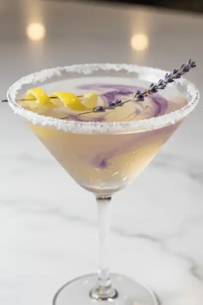 lavender lemon drop martini