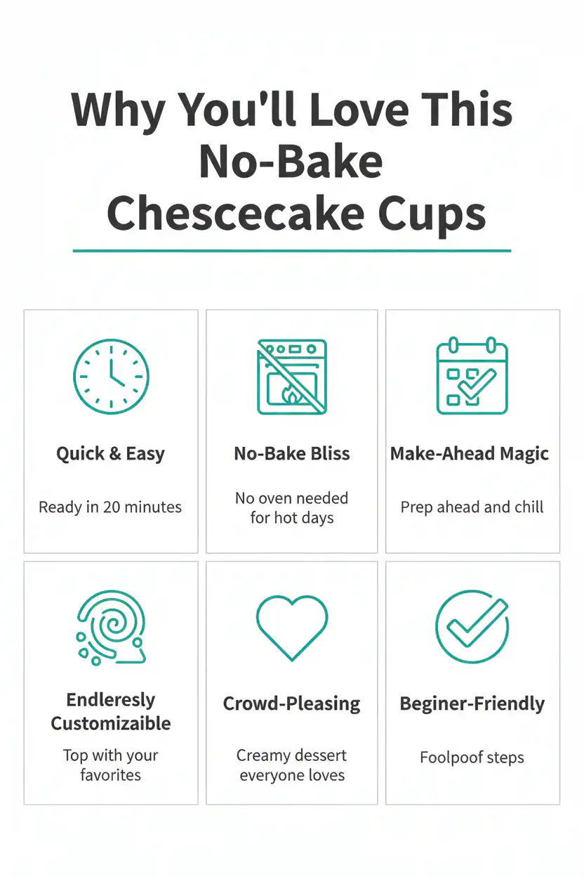 Why you'll love no-bake cheesecake cups