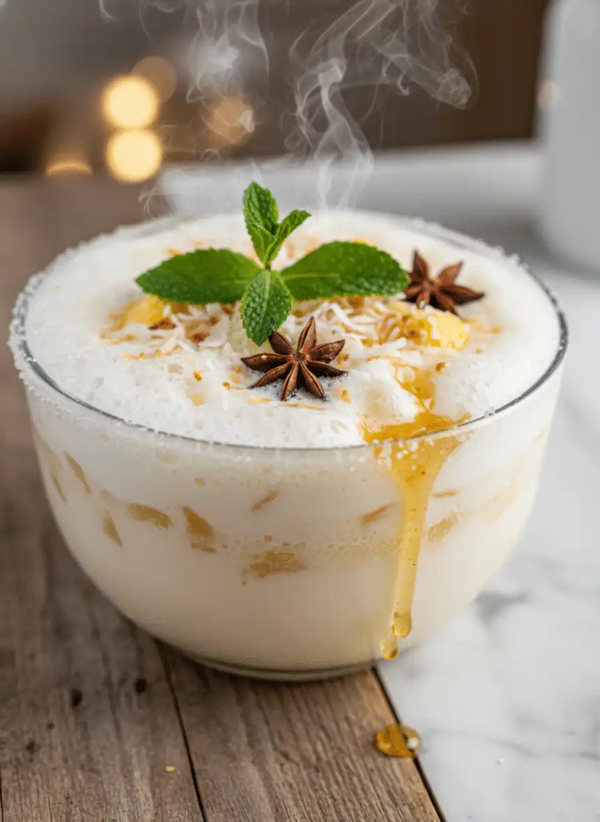 non alcoholic pina colada punch