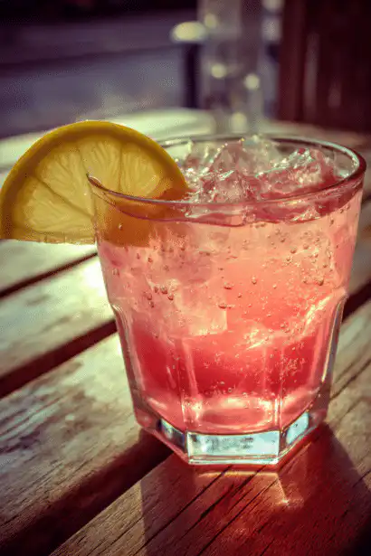 pink lemonade vodka punch