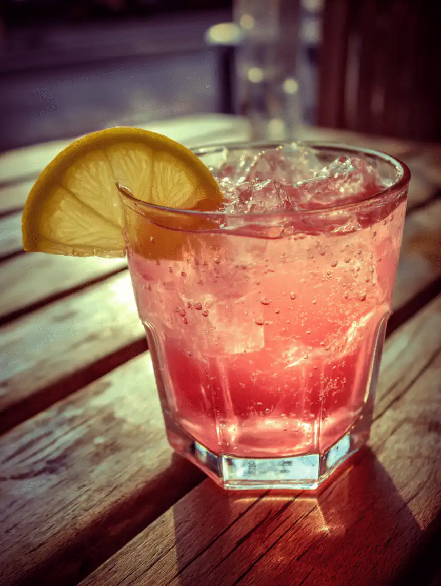 pink lemonade vodka punch