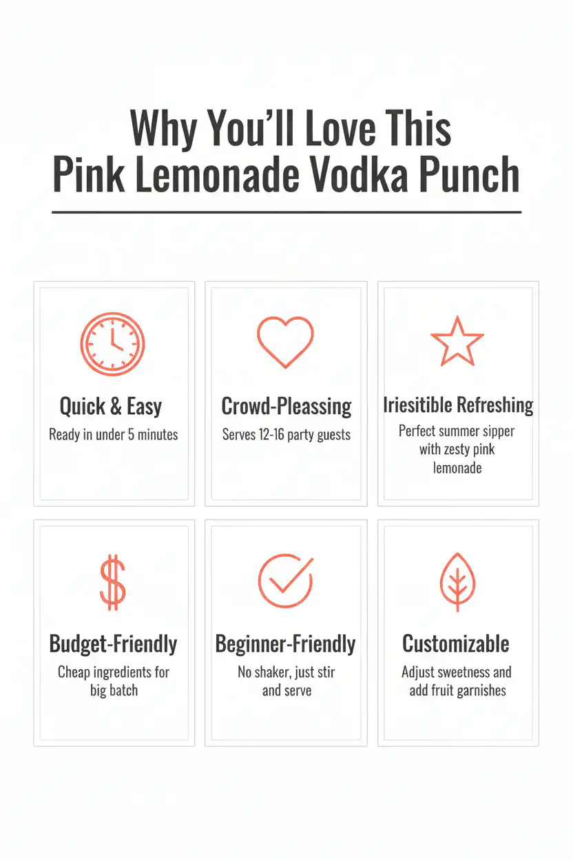 Why you'll love pink lemonade vodka punch