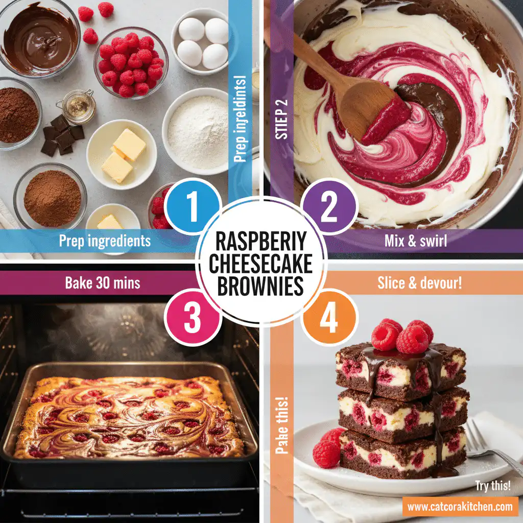 card recipe ingredients and instructions raspberry cheesecake brownies
